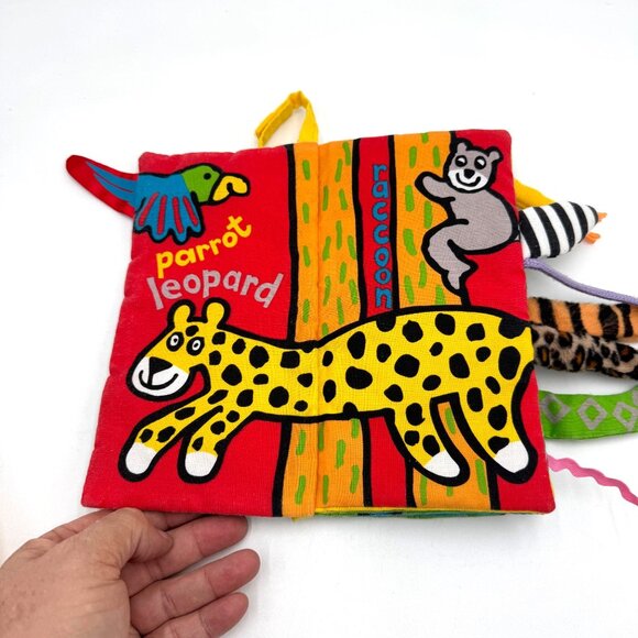Jellycat Jungly Tails: A Soft Activity Baby Book Children's Book Baby - Picture 2 of 9